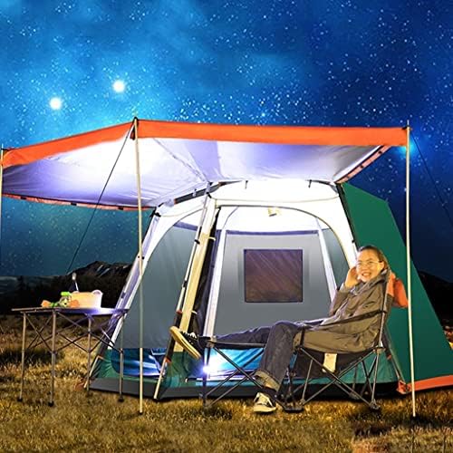 Outdoor Tent, Camping Tent 6 Person, Family Tents for Camping Waterproof, Tent with Living Room and Separate Rooms, 4 Season Tents Big Family Shelter by Unknown