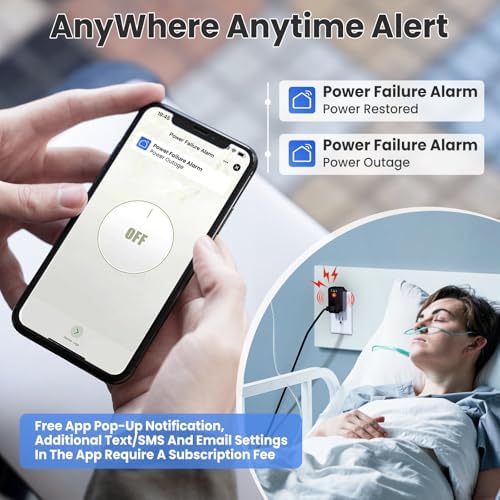Power Failure Alarm WiFi, Smart Power Outage Alarm, Free App Notifications - Image 5