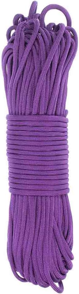 Paracord Planet Solid Color 550lb Paracord – 7 Strand Type III Nylon Cord for Indoor and Outdoor Tasks – Purple (1,000 ft)