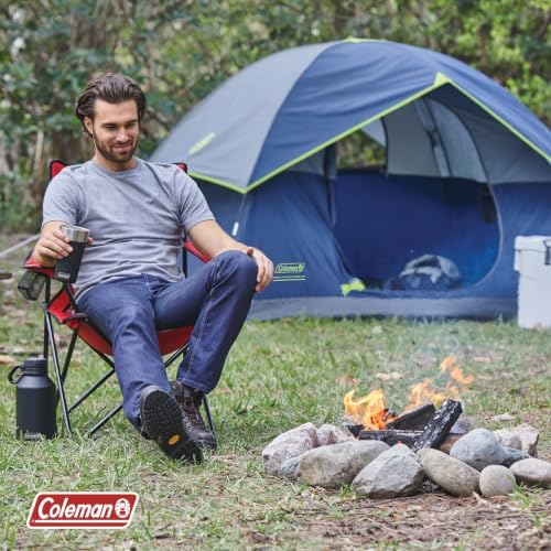 Coleman Sundome Camping Tent with Rainfly, 2/3/4/6 Person Tent Sets Up in 10 Mins, Weatherproof Shelter for Camping, Festivals, Backyard, Sleepovers, & More - Image 6