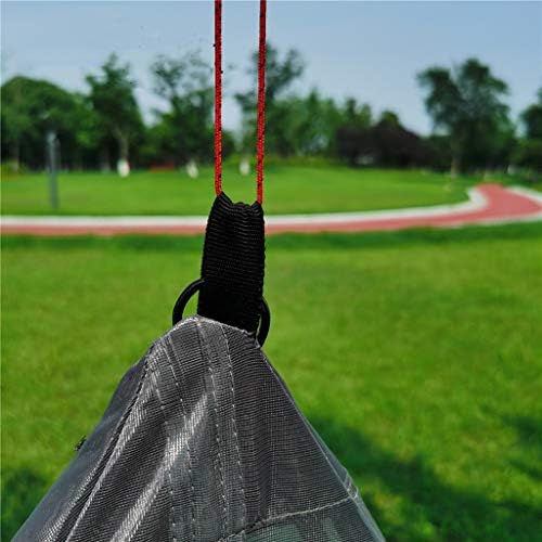 Tipi Tent Half Pyramid Mesh 2-4 Person Hot Teepee Tent with Fire Retardant Stove Jack for Flue Pipes 2 Person Mesh - Image 3