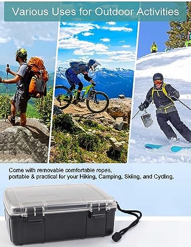 Avlcoaky Large Waterproof Box Dry Box Waterproof Containers for Kayak Boat - Image 4
