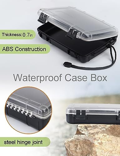 Waterproof Dry Box Waterproof Containers Waterproof Box for Kayaking Small Waterproof Storage Box Floating Dry Case for Boat Watertight Drybox - Image 5
