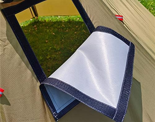 Ultralight Hot Teepee Tent with Stove Jack for 1-2 Person 3.4lb Four-cornered Shape Single Person Tent for Camping Hiking Backpacking - Easy to Set Up - Image 7