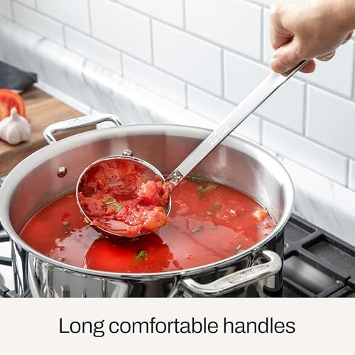 All-Clad 5-Piece Stainless Steel Kitchen Utensil Set - Image 4