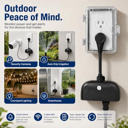 Daytech Power Failure Alarm WiFi,Freezer Power Outage Alarm with App Alerts - Image 7