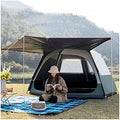 YXCKG Tents for Camping 8 Person Tent Cabin Tent, Automatic Instant Setup Pop Up Instant Tent with Sun Shelter, Pop Up Tent with Moisture-Proof Mat, Easy Setup with Large Mesh for Ventilation by Unknown