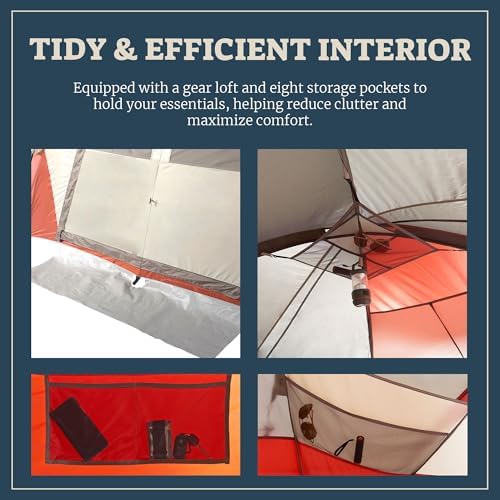 Wenzel Modified Dome Camping Tent for Car Camping, Traveling, Festivals, and More - Image 6