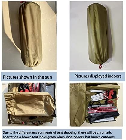 Tipi Hot Tent with Fire Retardant Stove Jack for Flue Pipes, 2~3 Person, Lightweight, Teepee Tents for Family Team Outdoor Backpacking Camping Hiking - Image 4