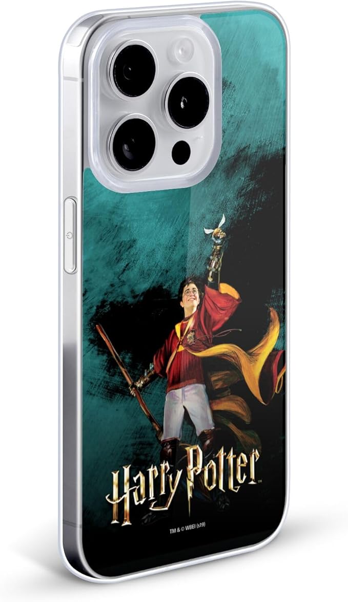 Head Case Designs Officially Licensed Harry Potter Quidditch 3 Prisoner of Azkaban II Gel Case [Military Grade Protection] Compatible with Apple iPhone 17 Pro