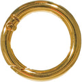 Paracord Planet Spring Gate O Rings – Available in 3/4 Inch and 1 Inch Sizes – Silver, Bronze, and Gold Color Options (50 Pack, 3/4 Inch, Gold)