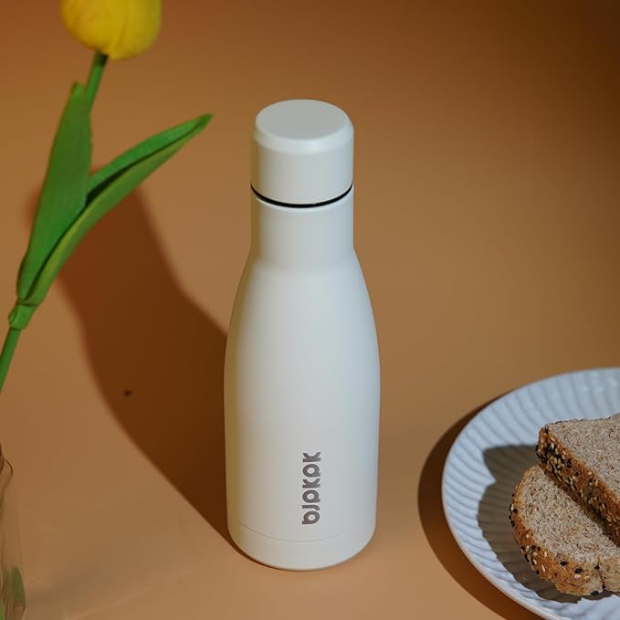 BJPKPK 25oz Insulated Water Bottle Double Wall Vacuum Insulated Stainless Steel Water Bottles for Spots Keep Cold and Hot,Macaron Green