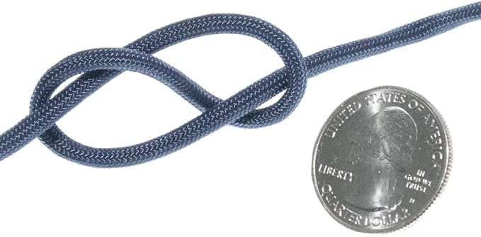 Paracord Planet Solid Color 550lb Paracord – 7 Strand Type III Nylon Cord for Indoor and Outdoor Tasks – FS Navy Blue (250 ft)