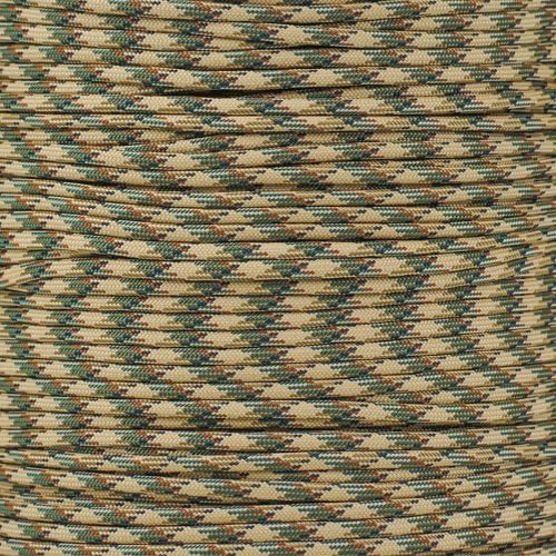 Paracord Planet 550 Paracord – Camo Colors – Ideal for Fishing Lines, Snares, Bracelets, Emergency and Survival Situations – Multiple Colors and Lengths Available