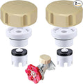 2 Pack ASSE 1019-A Vacuum Breaker Replacement Kit, Outdoor Faucet Repair Kit, Anti-Siphon Frost-Free Hose Bib Sillcock Valve Faucet Fitting Repair Kit for VACVBKX1B