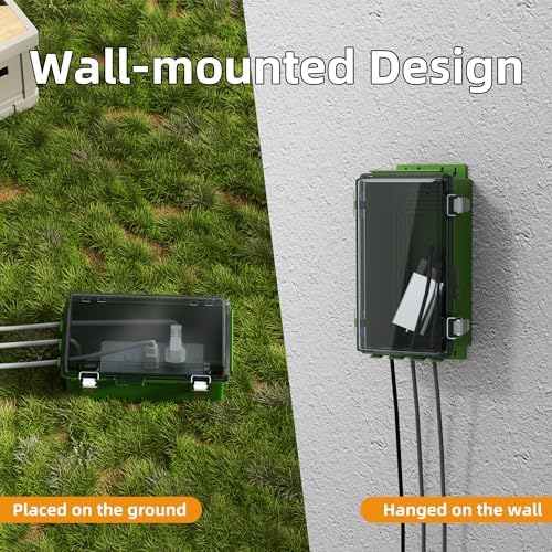 Joinfworld Medium Waterproof Outdoor Electrical Box 9x5x4.3 - Image 5