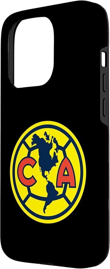 Club America Classic Crest Circle with Americas Map Case for iPhone 15 Pro