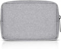 Universal Electronics/Accessories Soft Carrying Case Bag, Durable & Light-weight,Suitable for Out-going, Business, Travel and Cosmetics Kit (Small-Gray)