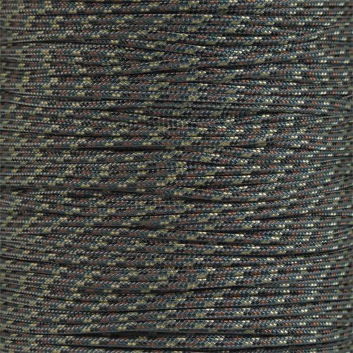 Paracord Planet 325 Paracord – 3 mm Type II Nylon Parachute Cord with 3 Inner Strands (Camo Pattern, 50 ft)