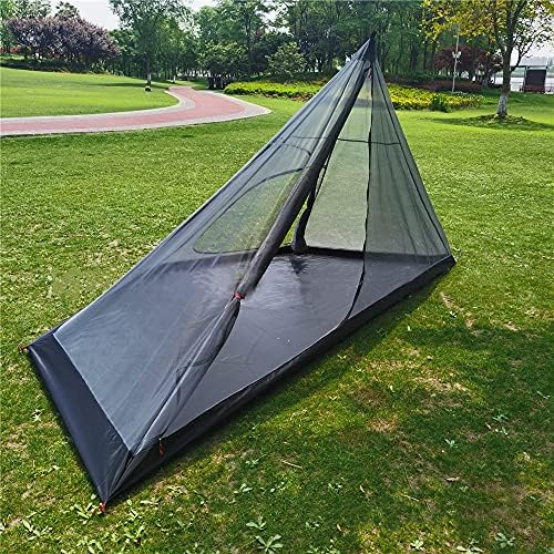 Half Octagonal Mesh Net for 4 Person Tipi Tent 2 Person Mesh Camping and Hiking - Image 3