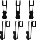 Over Cabinet Door Hooks, 6Pcs Iron Over Door Single Hooks Decorative Cat Over The Cupboard Drawer Hooks Multi-Purpose Hooks for Kitchen Bathroom Bedroom (Black)