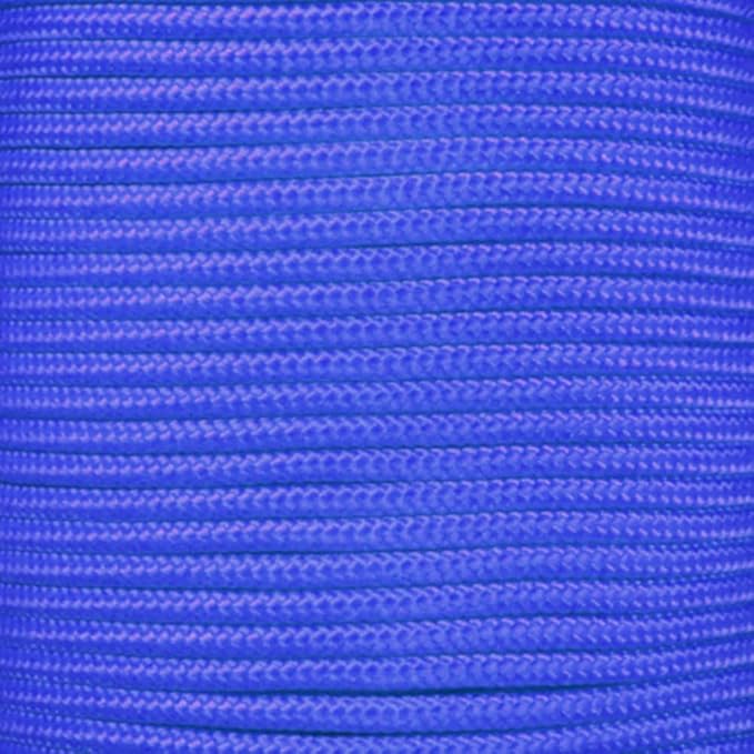 Paracord Planet | Type II Commercial Grade 425 Paracord – 425 LB Tensile Strength W/ 3mm Diameter (Royal Blue, 25 FT)