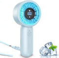 Portable Handheld Fan Personal Small Turbo Hand Fan Powerful, Cooling, Lanyard, USB Rechargeable, 5 Speeds, Makeup, Gifts for Women Men, Kid, Mom, Hot Summer, Travel, Sports, Wedding Use