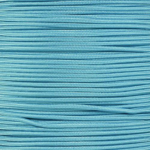 Paracord Planet 275lb Paracord – 3/32 Inch (2.38 mm) Nylon Crafting Cord with 5 Strand Inner Core – Turquoise (10 ft)