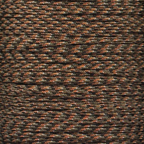 Paracord Planet 95lb Paracord – 1 Strand Type I Parachute Cord for Outdoors and DIY – Hidden Camo (50 ft)