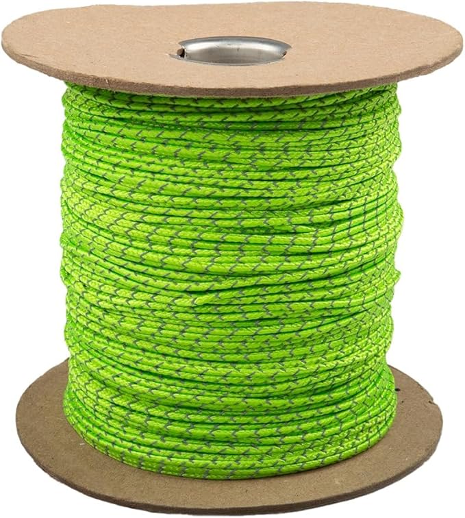 Paracord Planet Camping Cord – Lightweight Reflective Paracord for Tent Lines, Hanging Clothes, Tarps, Supplies, & More!