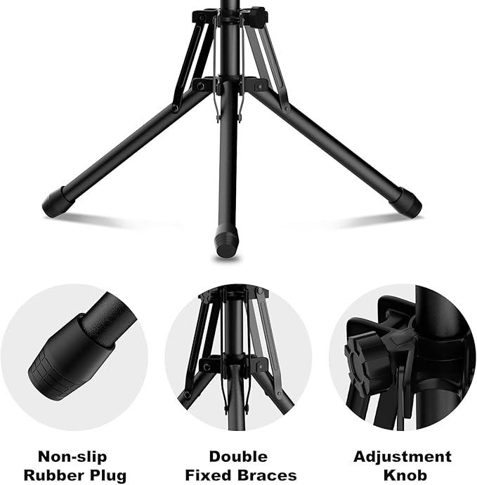 Poster Stands for Display - Floor Poster Board Holder Poster Display Stand Retractable Banner Stand Outdoor Sign Holder, Double-Side Tripod Height up to 80"（2pack）