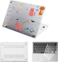 Laptop Case for New MacBook Pro 13 inch M1 M2 2016-2022 Release (Model A2338 A2289 A2251 A2159 A1989 A1708 A1706),Arts Pro 13.3" Hard Case Cover & Keyboard Cover,Cat & Star