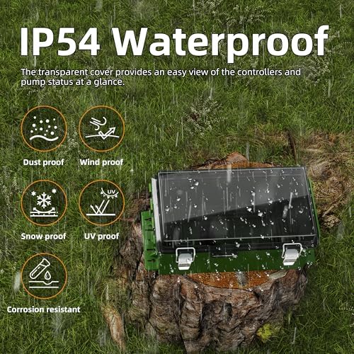 Joinfworld Medium Waterproof Outdoor Electrical Box 9x5x4.3 - Image 2