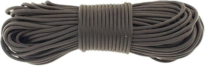 Paracord Planet Solid Color 550lb Paracord – 7 Strand Type III Nylon Cord for Indoor and Outdoor Tasks – New Brown (1,000 ft)