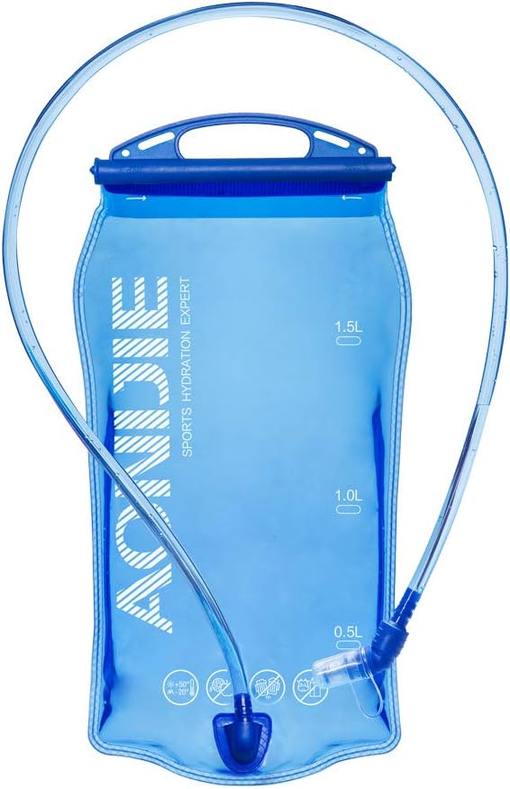 AONIJIE Leakproof Hydration Bladder Water Reservoir, 1L /1.5L/ 2L / 3L Hydration Reservoir, Big Opening, BPA Free for Outdoor Hiking Cycling Running Climbing Trave