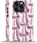 for iPhone 11 Pro Max Case,HL2 Abstract Ribbons Bows Hybrid 2 Layer Hard Shell Silicone Protective Pattern Design Case