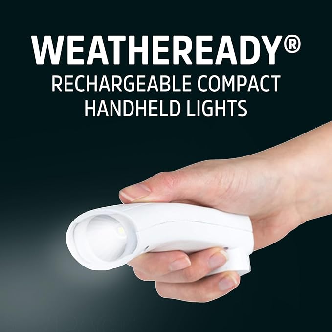 Energizer Auto-On LED Flashlights Rechargeable for Home Power Failure,Plug in LED Flashlight for Power Outage,Night Light,Hurricane Preparedness,(Pack of 18)