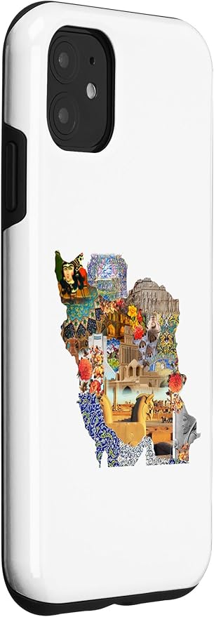 Map of Persian empire, Iran Map Case for iPhone 11