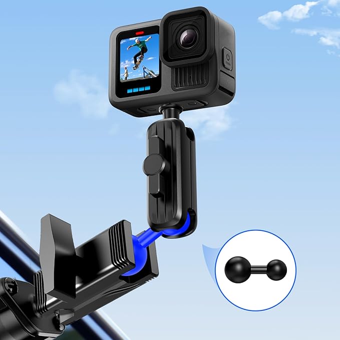 1-Inch B Size Ball to 20mm Ball Adapter – TPU Anti-Slip Converter, Compatible with RAM Mounts 1" B Size Bases
