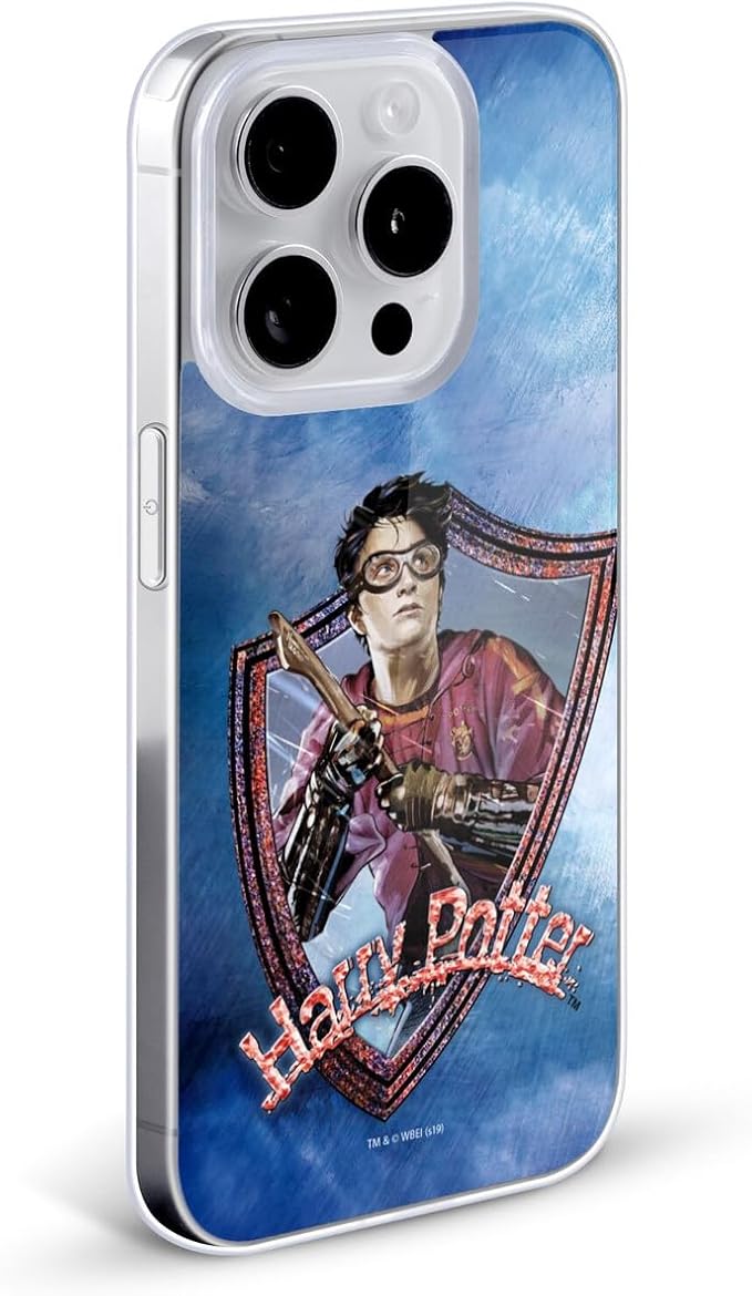Head Case Designs Officially Licensed Harry Potter Quidditch 2 Prisoner of Azkaban II Gel Case [Military Grade Protection] Compatible with Apple iPhone 15 Pro Max and Compatible with MagSafe