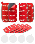 APPS2Car 8 Pcs 3M VHB Double Sided Adhesive Pads, 1.48" x 2.04" Square Dashboard Sticky Tape for Magnetic Car Mount, Strong Adhesive Pads Replacement, Double Sided Mounting Tape for Car Dashboard