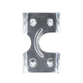 Rope & Cord Metal Clips for Rope, Cord, String – Heavy Duty Zinc Plated Double Rope Clamps – 1-Inch (3 Pack)