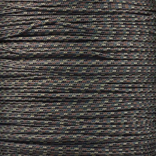 Paracord Planet 95lb Paracord – 1 Strand Type I Parachute Cord for Outdoors and DIY – Camo Pattern (100 ft)