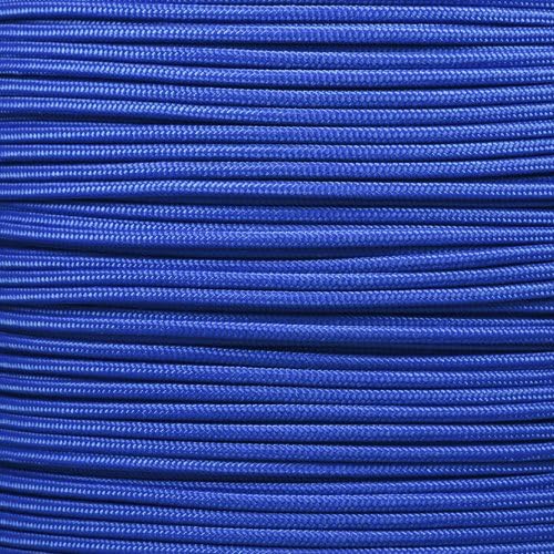 Paracord Planet 275lb Paracord – 3/32 Inch (2.38 mm) Nylon Crafting Cord with 5 Strand Inner Core – Royal Blue (10 ft)