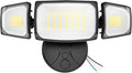 Olafus 80W Flood Lights Outdoor, Switch Controlled 8000LM LED Security Lights, IP65 Waterproof Outside Floodlights, 6500K Exterior Flood Light Fixture Wired for House Yard Porch Eave Black