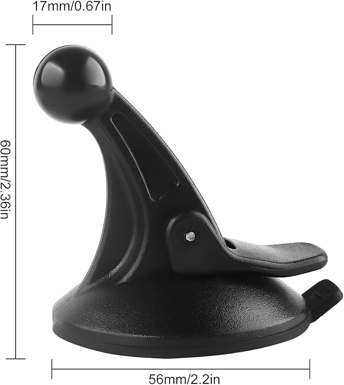 GPS Mount for Garmin 2 PCS GPS Holder for Car Windshield Suction Cup Mount