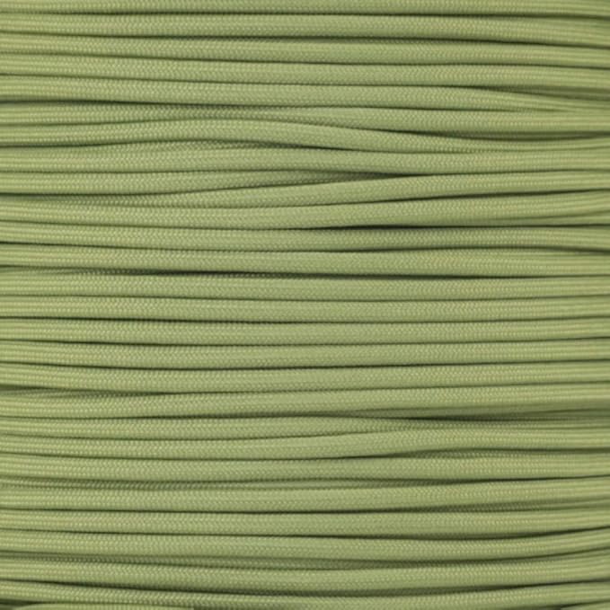 Paracord Planet Solid Color 550lb Paracord – 7 Strand Type III Nylon Cord for Indoor and Outdoor Tasks – Moss (100 ft)