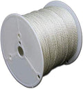 T.W Evans Cordage Co. 44-088 1/4-Inch Solid Braid Nylon Rope 200-Feet Spool