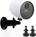 UYODM 2 Pack Wall Mount Holder for SimpliSafe Outdoor Security Camera, 360°Rotation Security Bracket with 1/4 Screw Thread, Camera Not Included (Black)