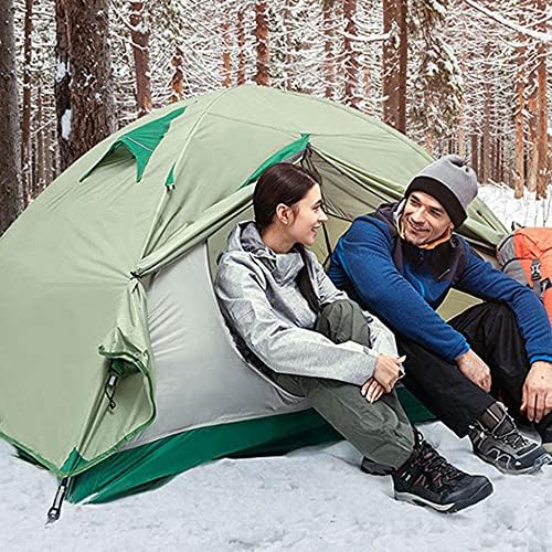 Camping Tent, Compact Dome Tent,2 Mins Easy Setup Lightweight Backpacking Tent,2 Person Waterproof Stormproof Tent, for Hiking Outdoor Camping Backpacking Survival Travel - Image 6